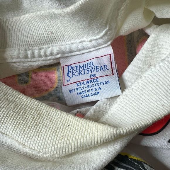 VTG 1993 Nascar Davey Allison T Shirt USA XXL - Picture 5 of 5